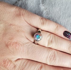 Touchstone Crystal jewelry Bliss ring